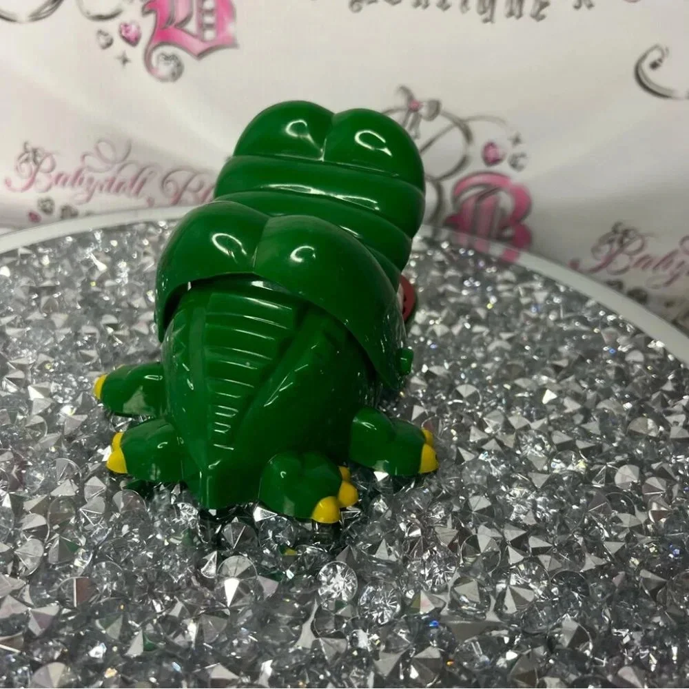 Milton Bradley Crocodile Dentist Game Travel Version green collectors toy
